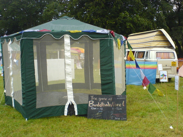 The BuddhaWheel gazebo